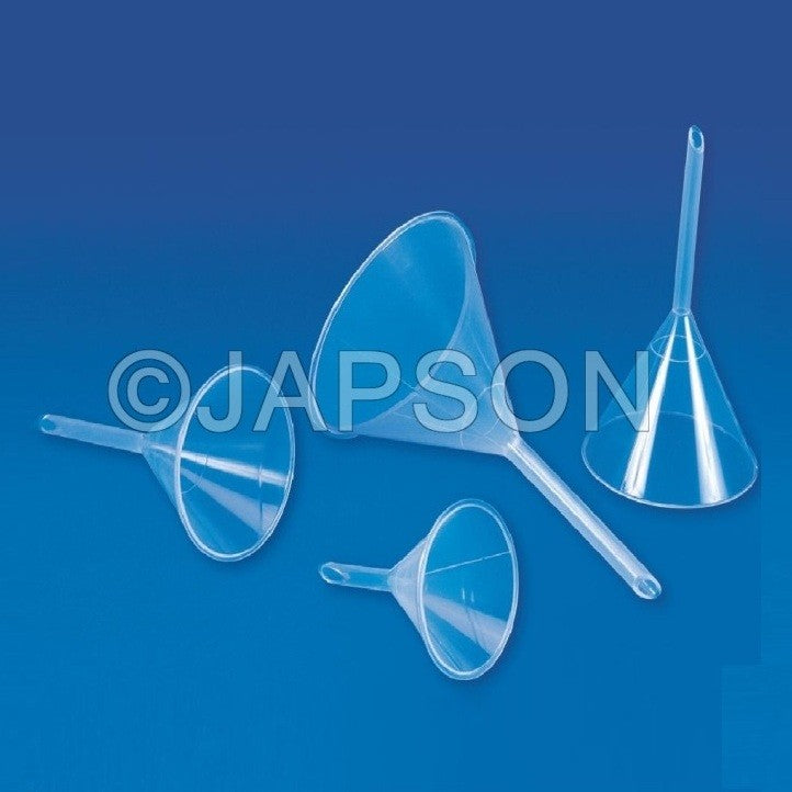Funnels -Long Stem, Plastic Funnels -Long Stem, Plastic